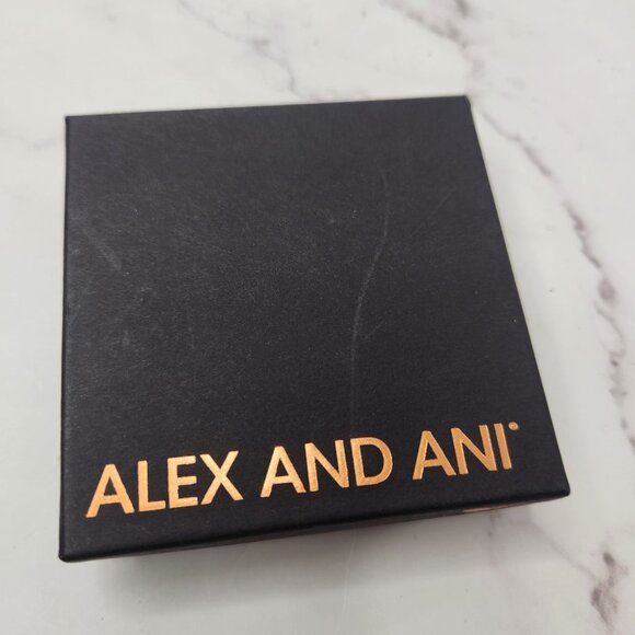 NEW Alex and Ani Angel Messenger Bangle *W/ Box* Charm Bracelet - Picture 4 of 6